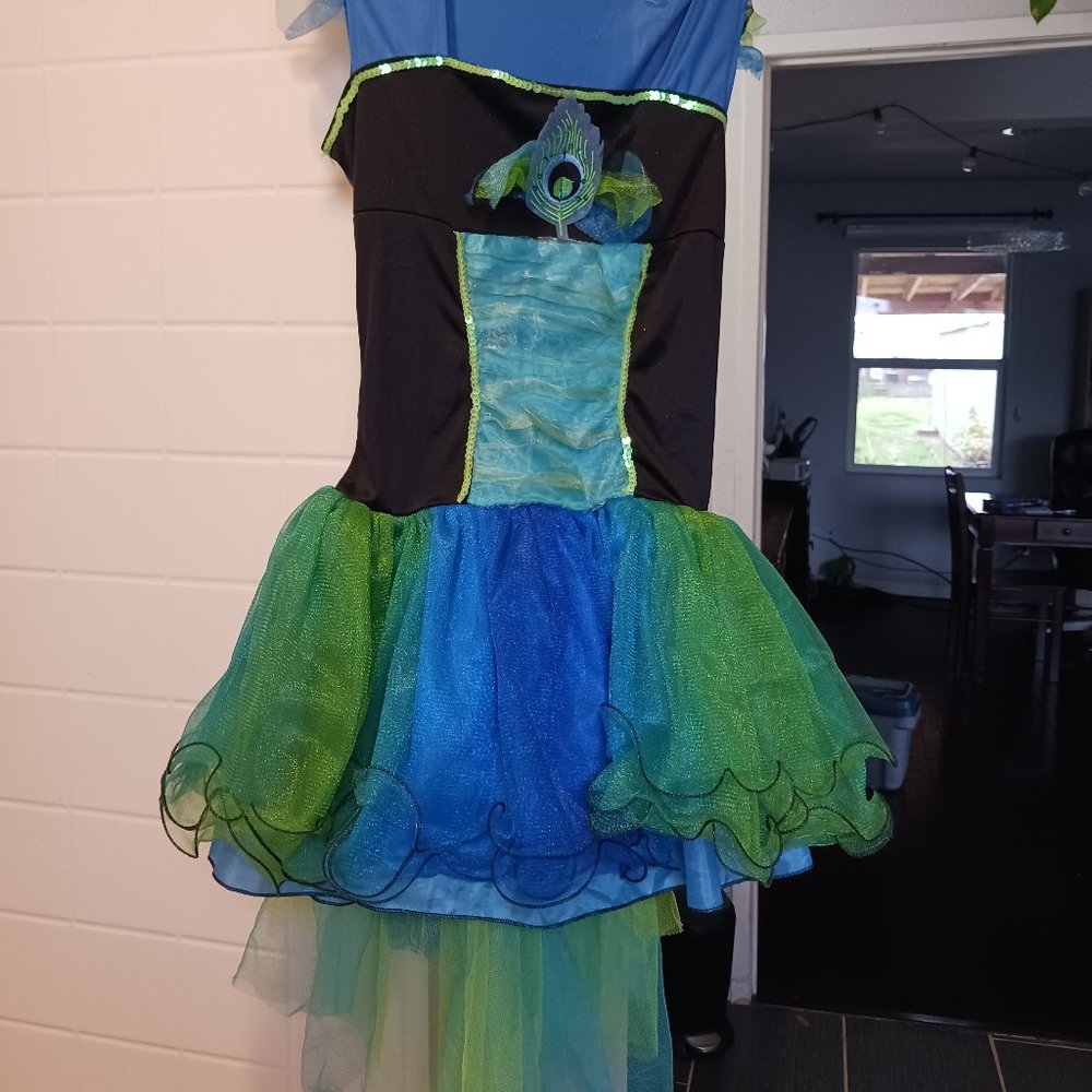 XS Peacock costume